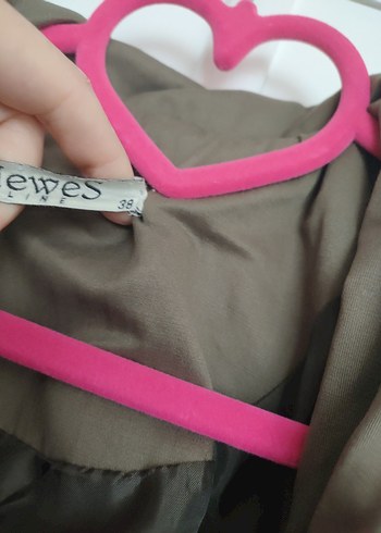 m Beden kahverengi Renk haki Uzun Kemersiz Kadın Trençkot