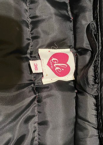 Kırmızı Fermuarlı Kadın Kış Montu - Görsel 5