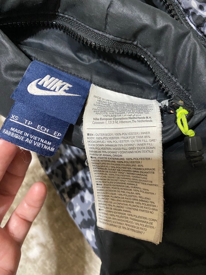 NIKE ÇİFT TARAFLI KAZ TÜYÜ MONT - Görsel 4