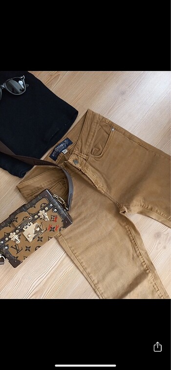 27 Beden Camel bayan pantolon