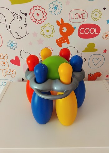 Renkli Çocuk Bowling Seti - Görsel 2