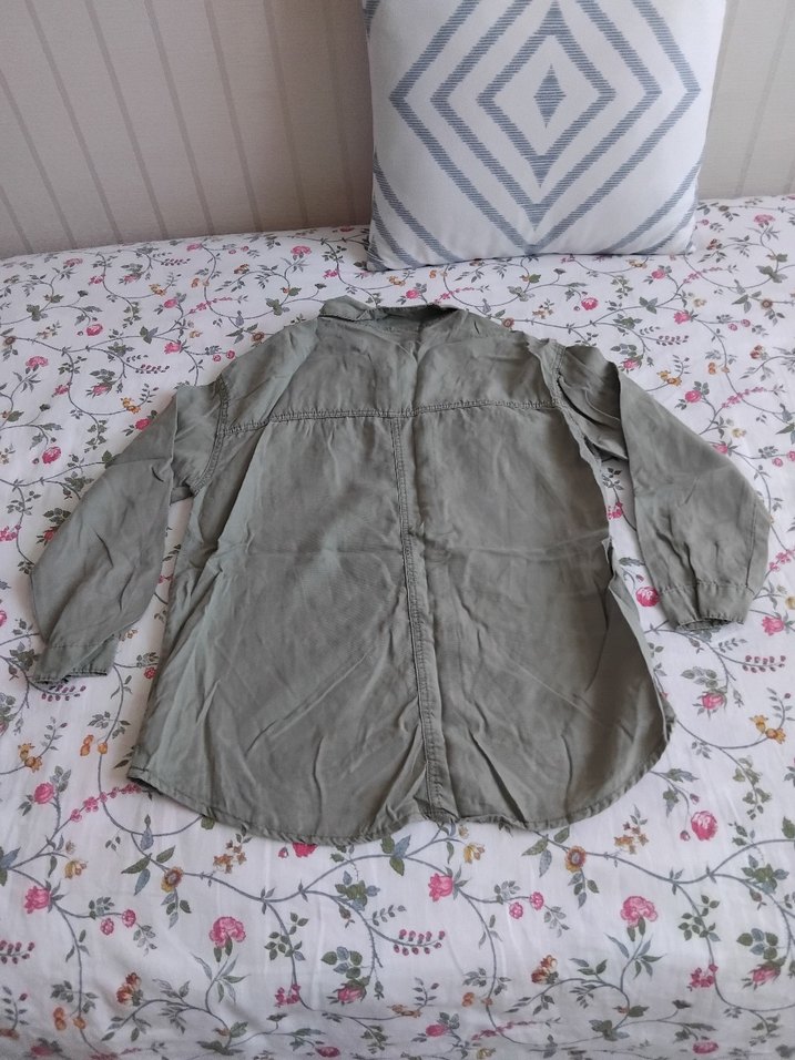 Zara Kız Çocuk Gömlek - Görsel 4