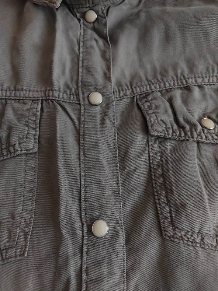 Zara Kız Çocuk Gömlek - Görsel 3