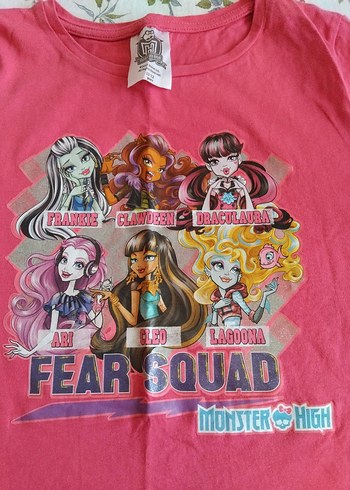 3 adet kız çocuk uzun kollu tişört - Görsel 8