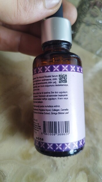  Beden C vitamini serum the natural riutalist