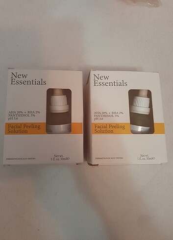 New essentials peeling serum aha bha