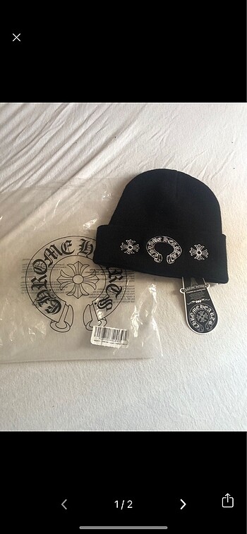 CHROME HEARTS HORSE NAİL BEANİE