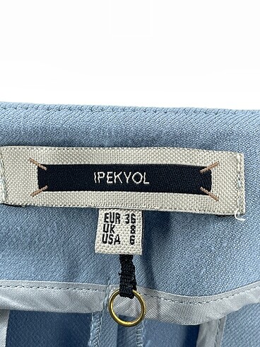 36 Beden mavi Renk ipekyol Düz Kesim %70 İndirimli.
