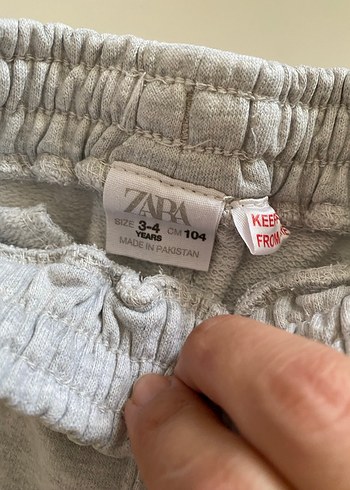 4 Yaş Beden Zara erkek çocuk eşofman altı