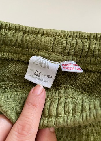 4 Yaş Beden Zara erkek çocuk eşofman altı