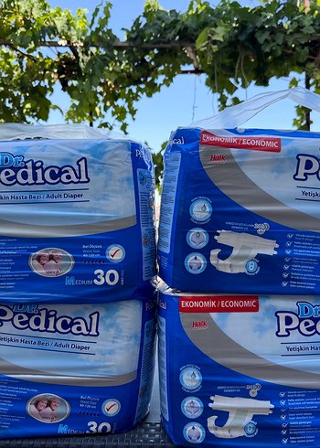Dr. Pedical Orta Boy Yetişkin Hasta Bezi 30'lu