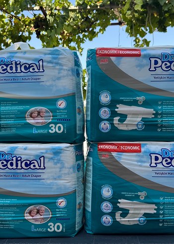 Dr. Medical Büyük Boy Yetişkin Hasta Bezi 30'lu