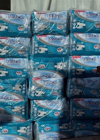 6 Beden: 16+ kg Beden Dr. Pedical Large Yetişkin Bezi 4 paket 120Adet Ekonomik tekstil