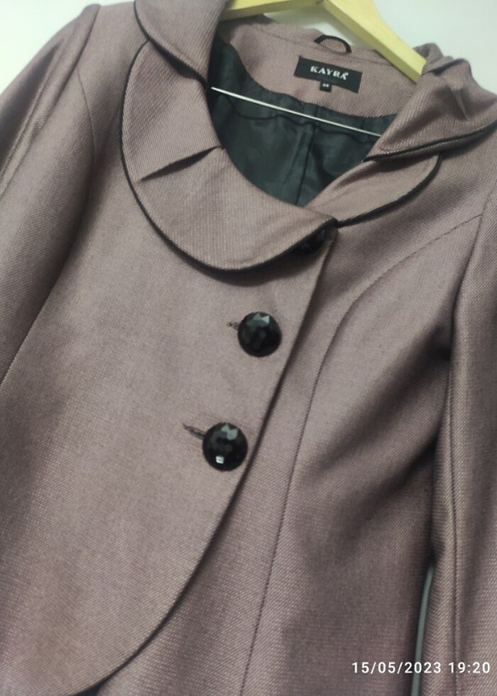 Takım ceket kalem etek - Görsel 3