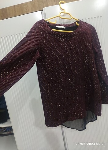 Triko şık bluz - Görsel 2