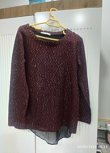 Triko şık bluz - Görsel 3