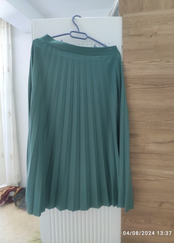 Pileli şık etek - Görsel 4