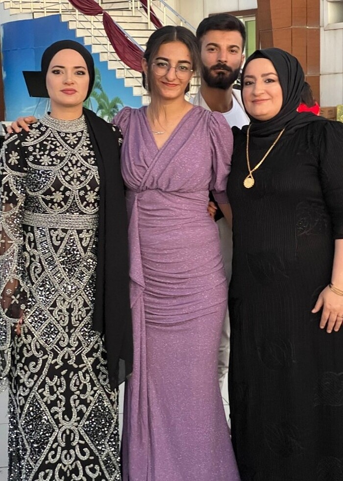 Mor şık abiye - Görsel 3