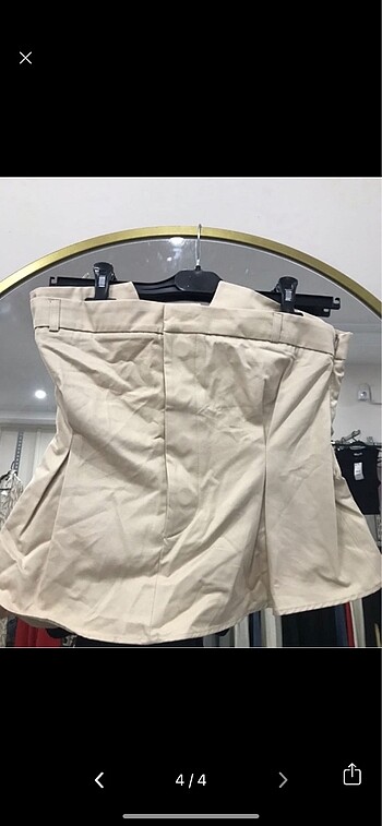 m Beden camel Renk Zara büstiyer