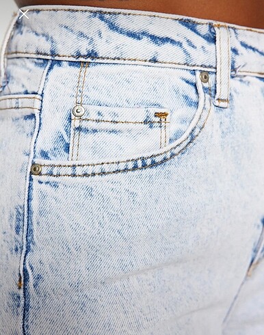 xs Beden mavi Renk Trendyol hic kullanılmamış jean