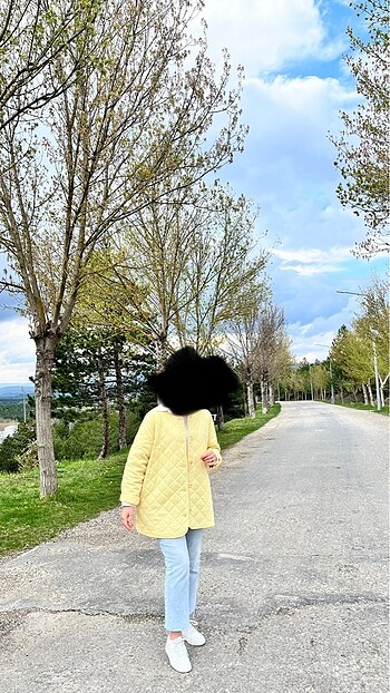 44 Beden sarı Renk Ceket