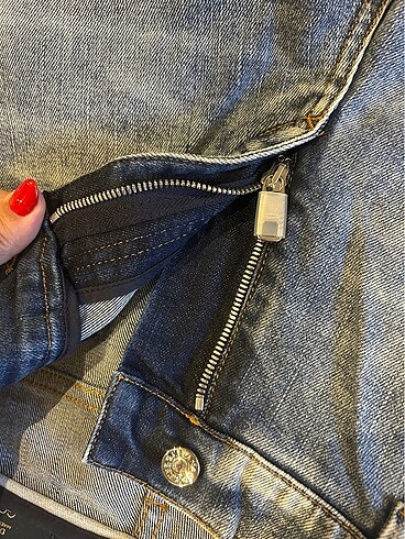 44 Beden mavi Renk Yeni jean