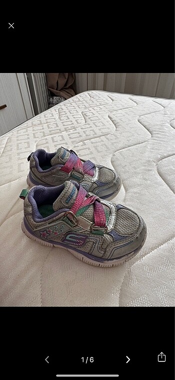 Skechers kız bebek ayakkabısı
