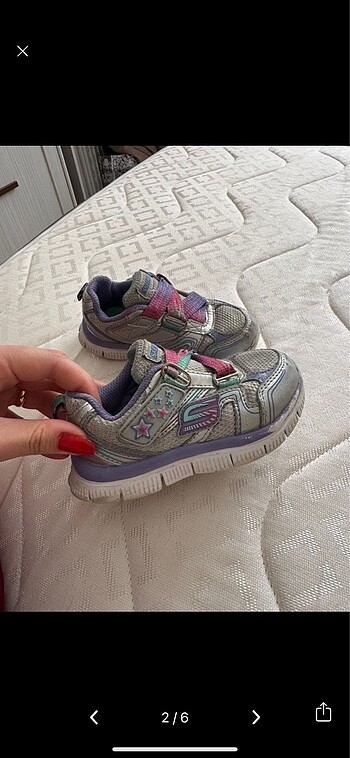 Skechers Skechers kız bebek ayakkabısı