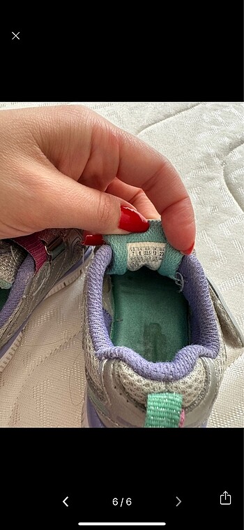 22 Beden çeşitli Renk Skechers kız bebek ayakkabısı