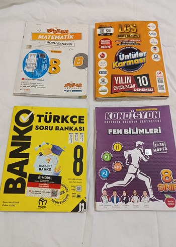 8. Sınıf Lgs Sınav Hazırlık Soru Bankaları