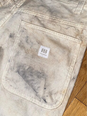 s/m Beden pull and bear grimy detailed baggy jean
