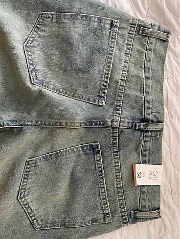 m Beden mavi Renk vintage baggy etiketli kot jean