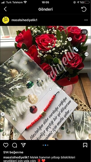 6 adet yonca bileklik