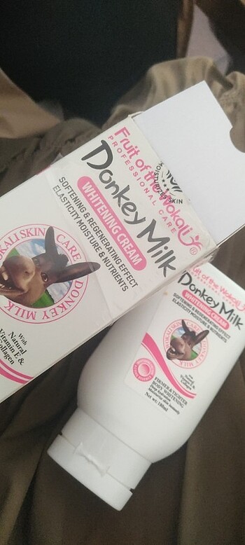 Donkey milk eşşek sütü kremi beyazlatıcı