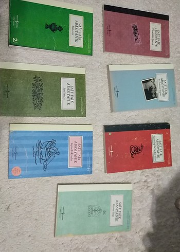 Sait Faik Abasıyanık kitap seti - Türkiye iş Bankası Yayınları