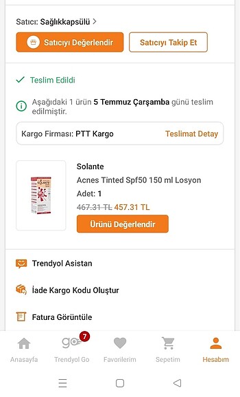  Beden Renk Solante acnes tinted güneş kremi