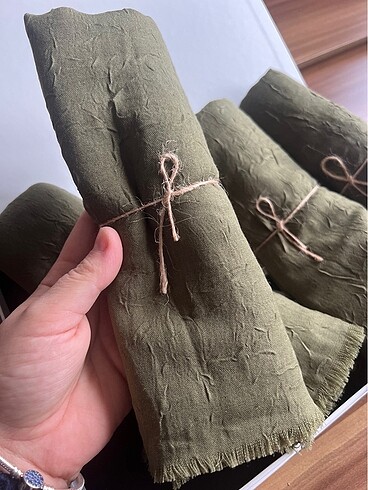 Beden Bambu kraş şal haki