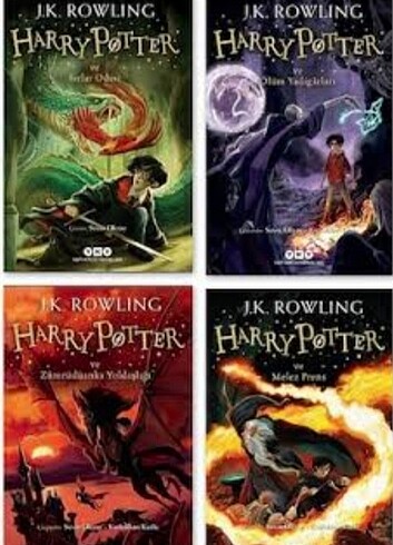 Harry Potter Serisi 8 Kitap Set - J. K. Rowling