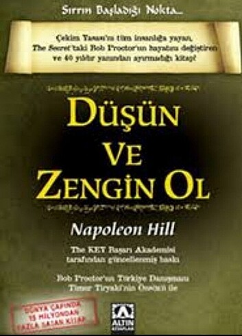 NAPOLEON HİLL DÜŞÜN VE ZENGİN OL