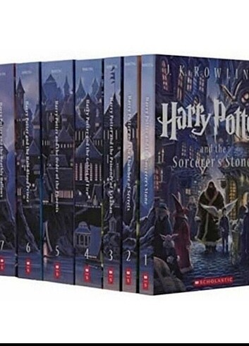 HARRY POTTER İNGİLİZCE VERSİYONU SET