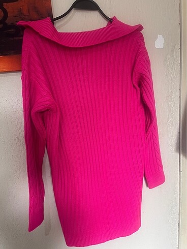 Pembe triko tunik