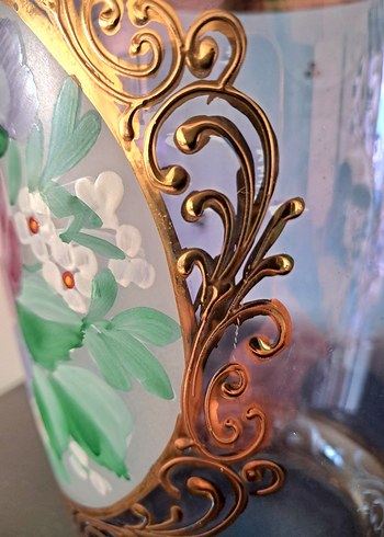 Paşabahçe El Boyama Vazo - Görsel 4