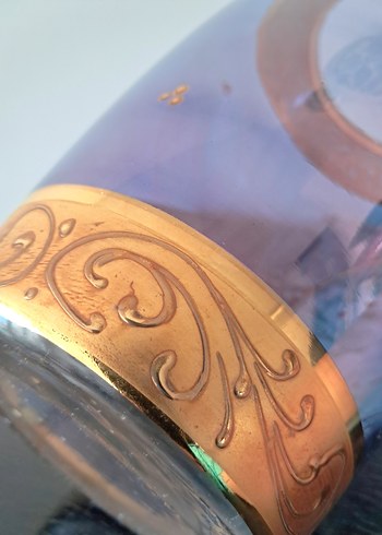 Paşabahçe El Boyama Vazo - Görsel 6