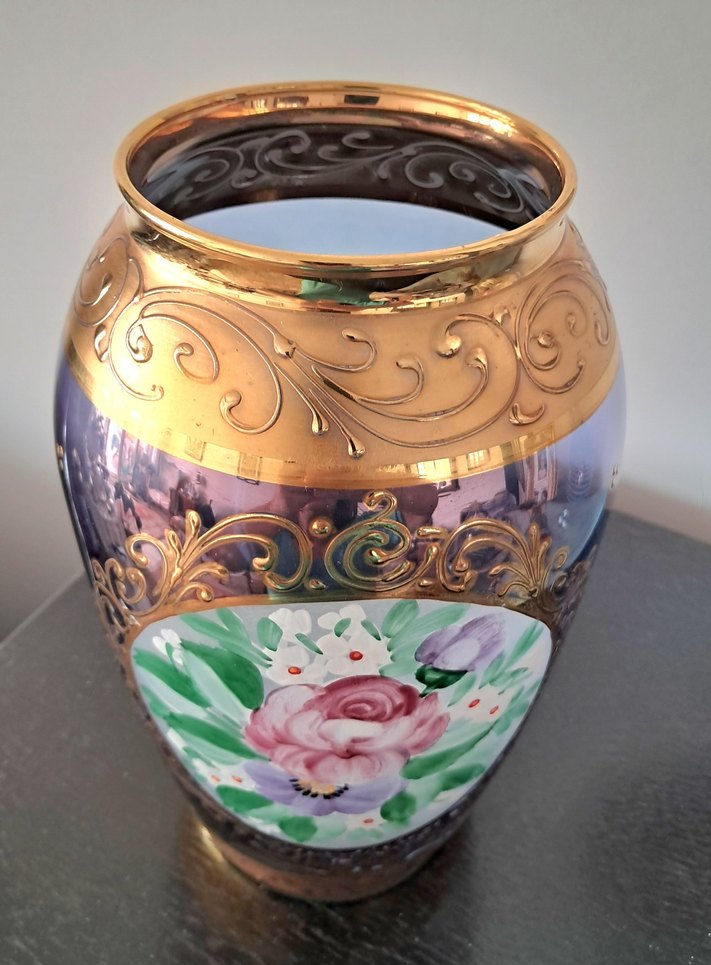 Paşabahçe El Boyama Vazo - Görsel 2