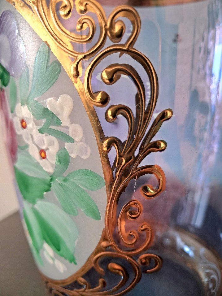 Paşabahçe El Boyama Vazo - Görsel 4