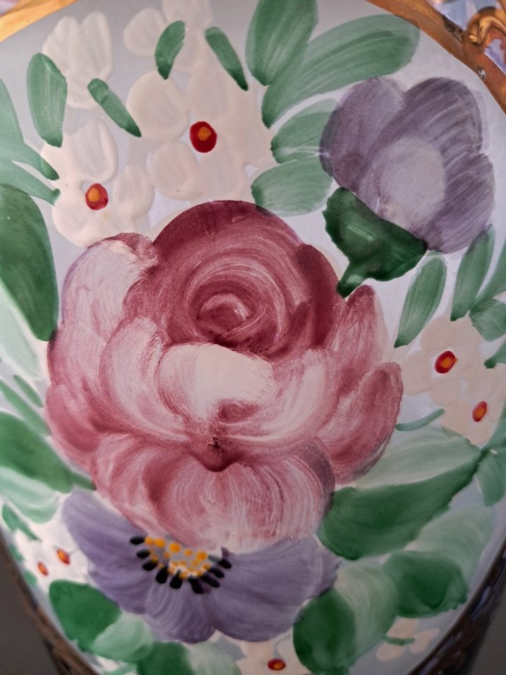 Paşabahçe El Boyama Vazo - Görsel 3