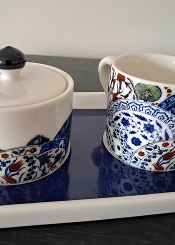 Paşabahçe İznik Çini Desenli Fincan - Görsel 7