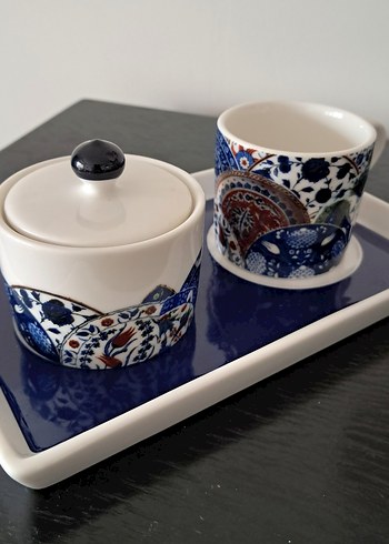 Paşabahçe İznik Çini Desenli Fincan - Görsel 2