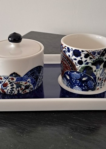 Paşabahçe İznik Çini Desenli Fincan - Görsel 3