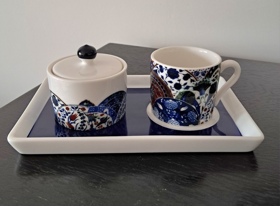 Paşabahçe İznik Çini Desenli Fincan - Görsel 3